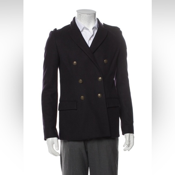 Men’s Wool Peacoat​​​​​ - Picture 1 of 4